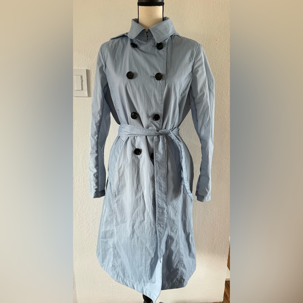 Jane Post Double-Breasted Raincoat - image 1